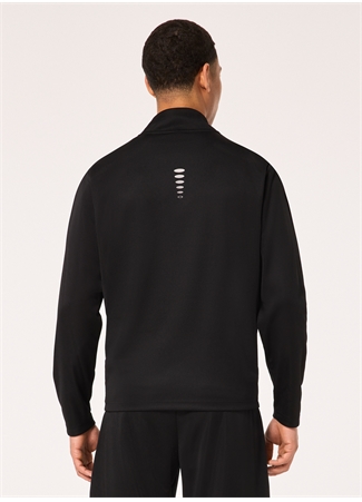 Oakley Siyah Erkek Fermuarlı Polar Sweatshırt FOA404792 FOUNDATIONAL 1/4 ZIP_1