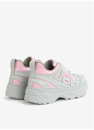 Chiara Ferragni Pembe - Gri Kadın Deri Sneaker CF3215_289_1