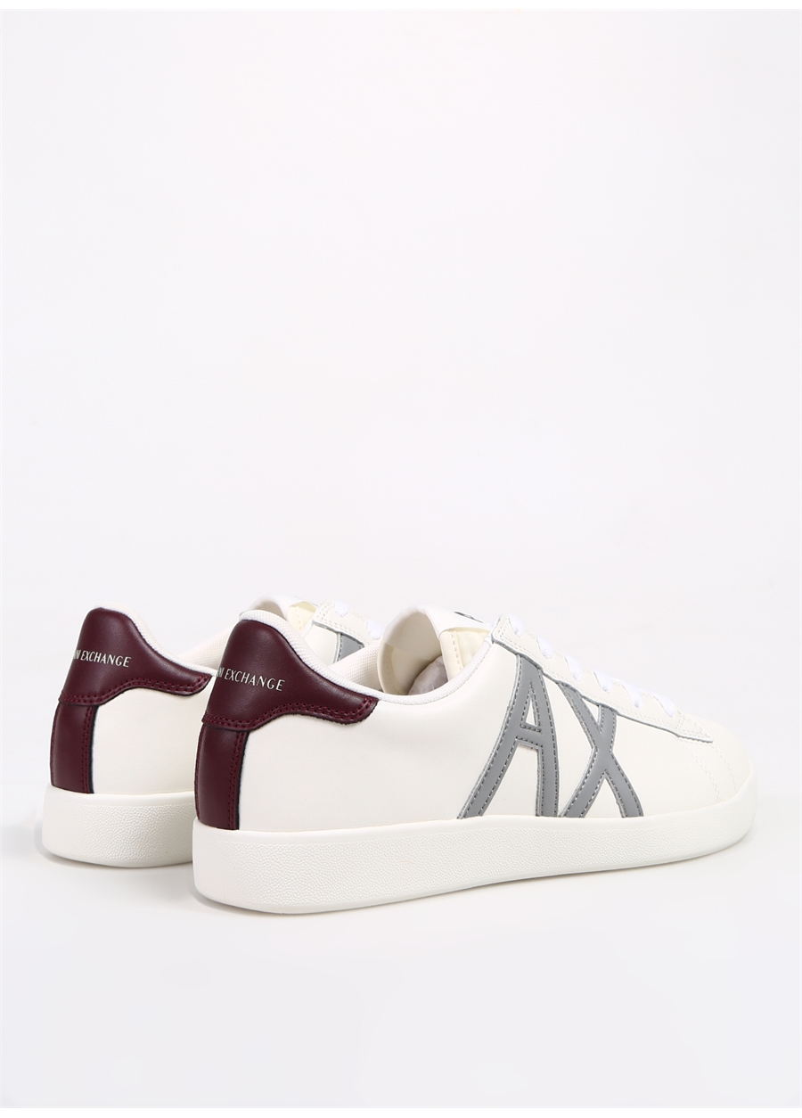 Armani Exchange Beyaz Erkek Deri Sneaker XUX016XCC71_2