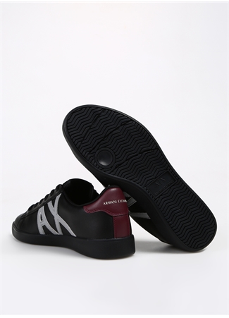 Armani Exchange Siyah Erkek Deri Sneaker XUX016XCC71_3