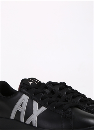 Armani Exchange Siyah Erkek Deri Sneaker XUX016XCC71_4