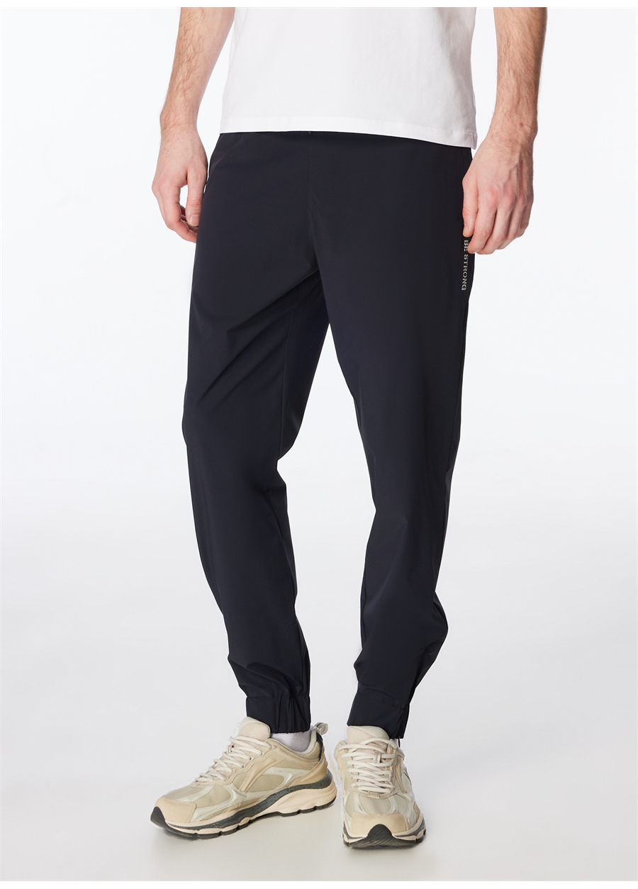 Fabrika Lacivert Erkek Lastikli Jogger Su İtici - Bi Strech Chino Pantolon F4SM-PNT 0123_2