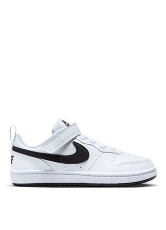 Nike Beyaz Erkek Çocuk Yürüyüş Ayakkabısı DV5457-104 COURT BOROUGH LOW RECRAF_0