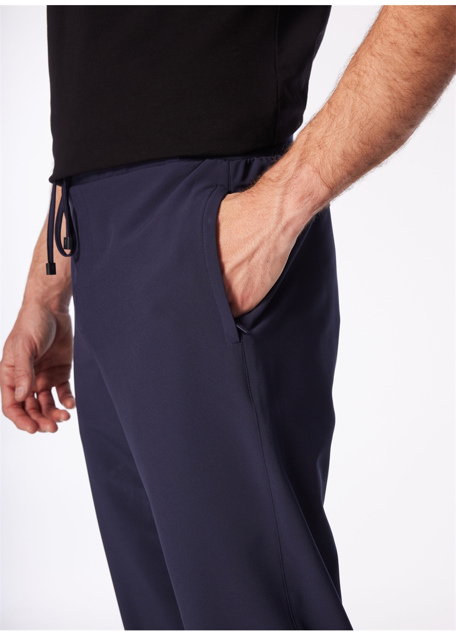 Fabrika Lacivert Erkek Duble Paça Basic Su İtici - Bi Strech Chino Pantolon F4SM-PNT 0263_5