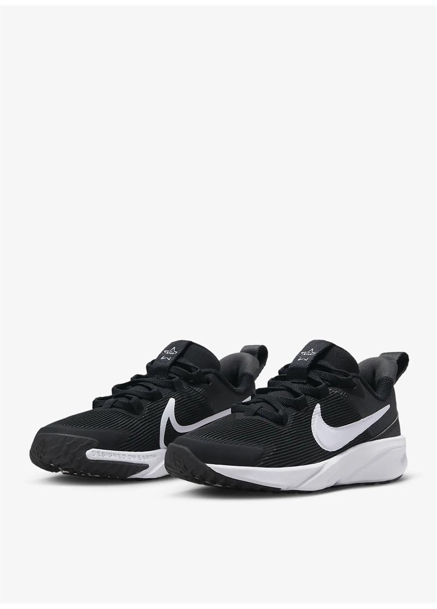 Nike Siyah - Gri - Gümüş Erkek Çocuk Yürüyüş Ayakkabısı DX7614-001 NIKE STAR RUNNER 4 NN_4