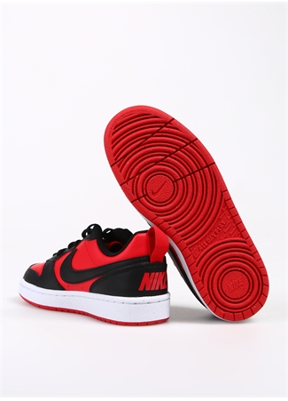 Nike Siyah - Kırmızı Erkek Çocuk Yürüyüş Ayakkabısı DV5456-600 COURT BOROUGH LOW GS_3