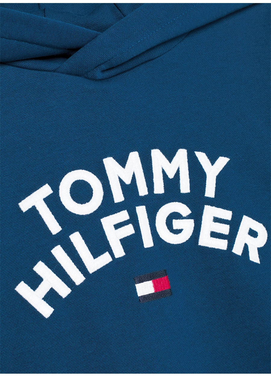 Tommy Hilfiger Baskılı Erkek Çocuk Lacivert Sweatshırt KB0KB08490C3J_2