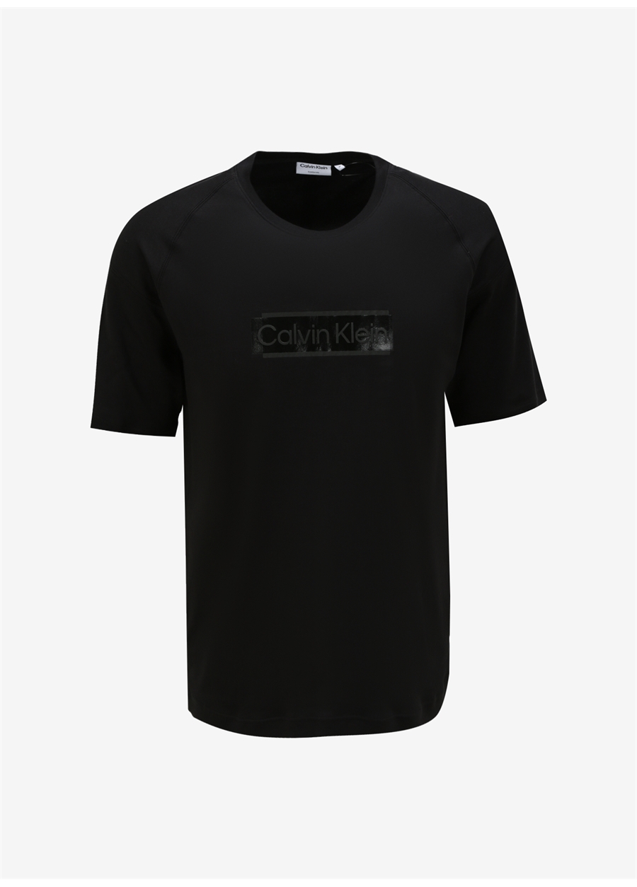 Calvin Klein Bisiklet Yaka Siyah Erkek T-Shirt K10K112202BEH