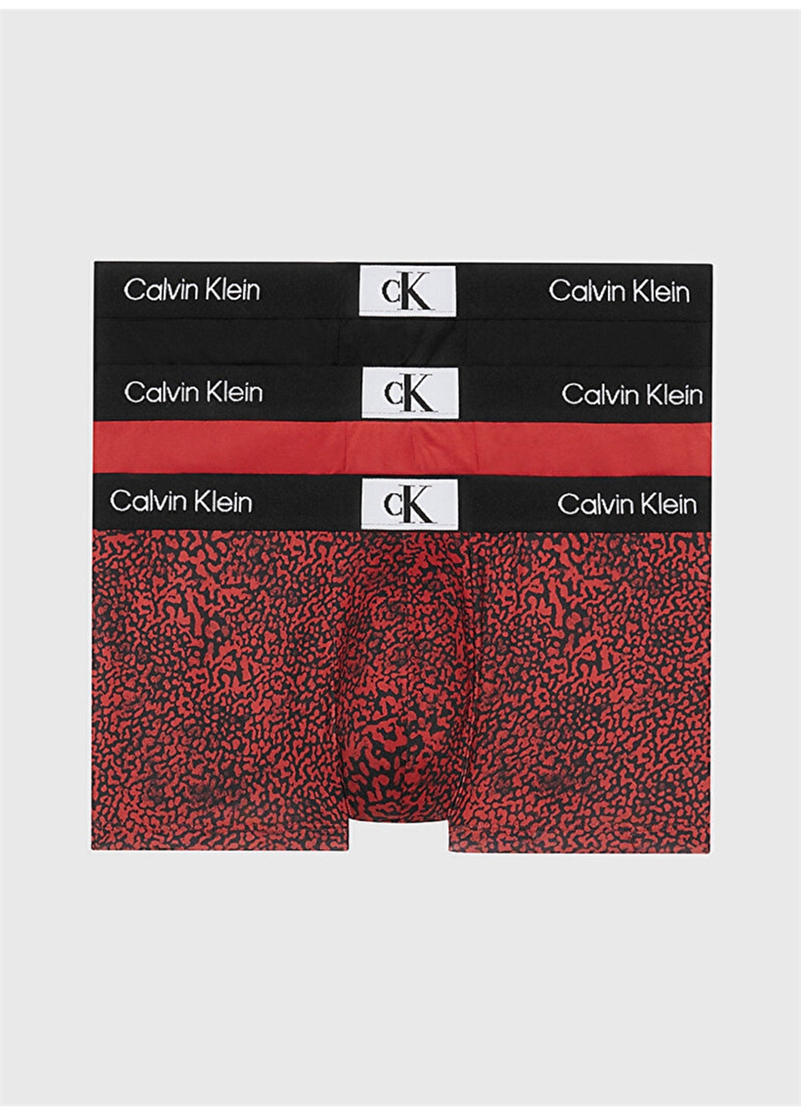 Calvin Klein Çok Renkli Erkek Boxer 000NB3532EHZY