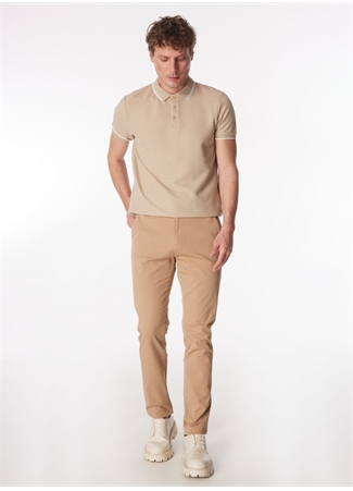 Fabrika Deve Tüyü Erkek Basic Chino Pantolon F4SM-PNT-658_0