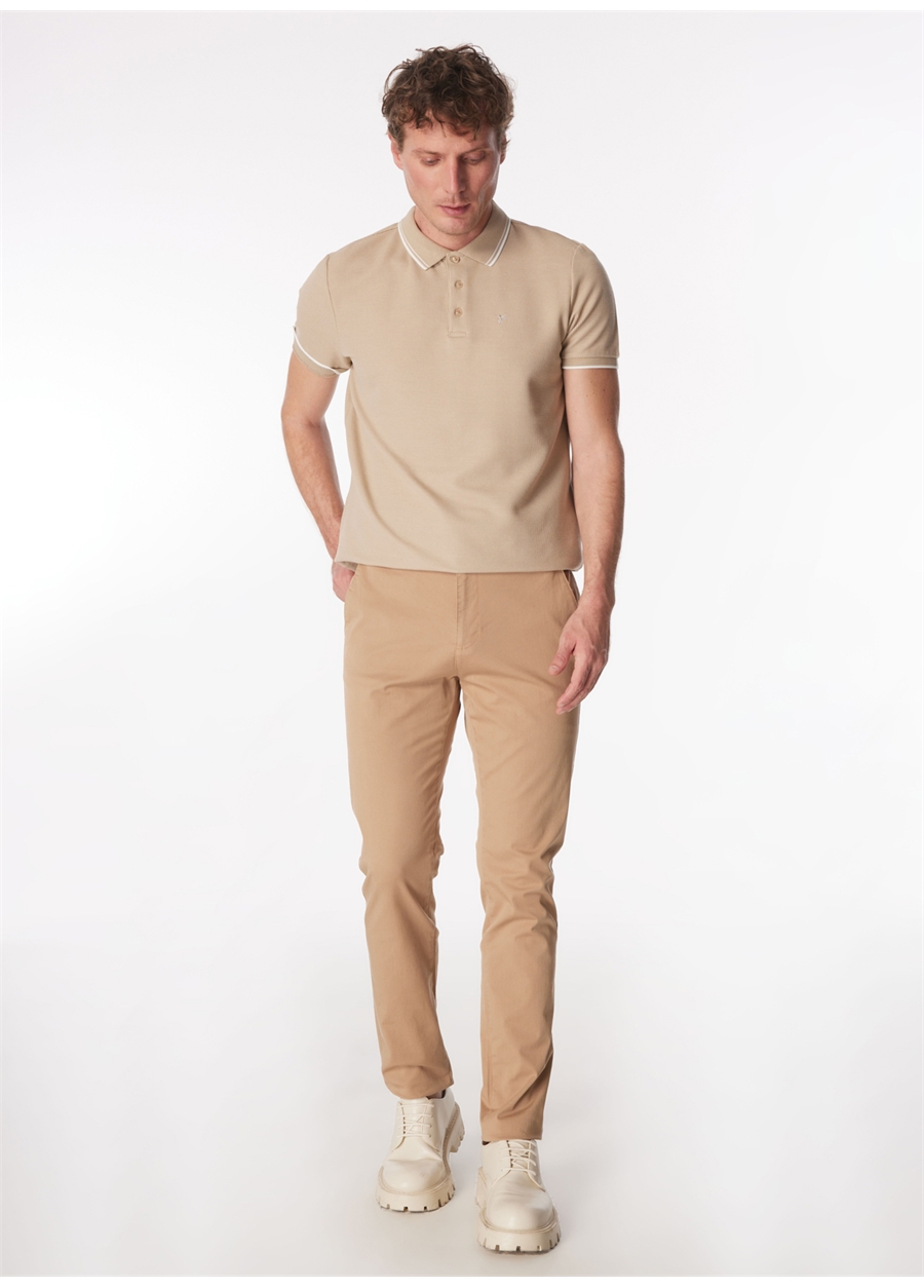 Fabrika Deve Tüyü Erkek Basic Chino Pantolon F4SM-PNT-658