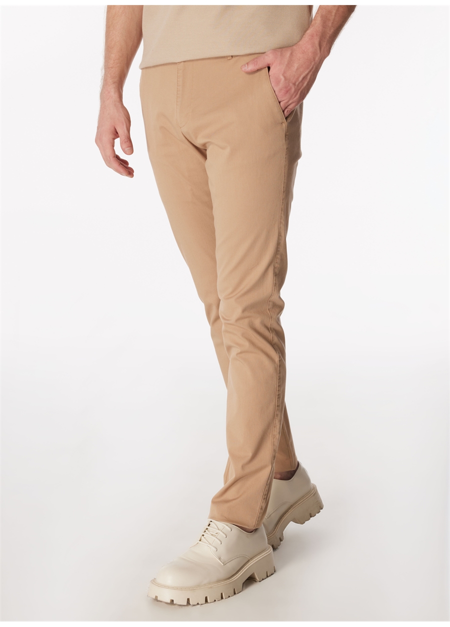 Fabrika Deve Tüyü Erkek Basic Chino Pantolon F4SM-PNT-658_1