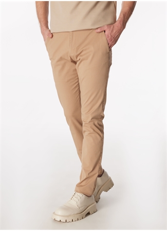 Fabrika Deve Tüyü Erkek Basic Chino Pantolon F4SM-PNT-658_2