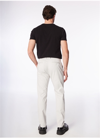 Fabrika Gri Erkek Basic Chino Pantolon F4SM-PNT-658_5