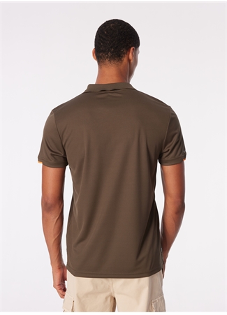 Discovery Expedition Haki Erkek Basic Polo T-Shirt D4SM-TST3246_4