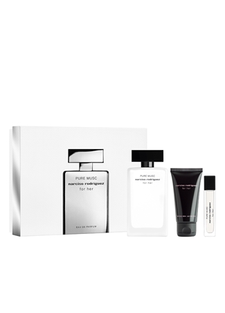 Narciso Rodriguez For Her Pure Musc Edp 100 Ml+Body Lotion 50 Ml+For Her Pure Musc 10 Ml Parfüm Seti