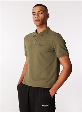 Discovery Expedition Haki Erkek Relaxed Fit Polo T-Shirt D4SM-TST3248_2