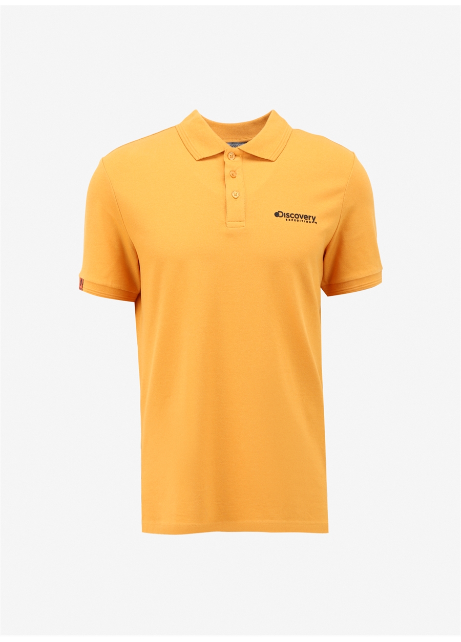 Discovery Expedition Turuncu Erkek Relaxed Fit Polo T-Shirt D4SM-TST3248_5