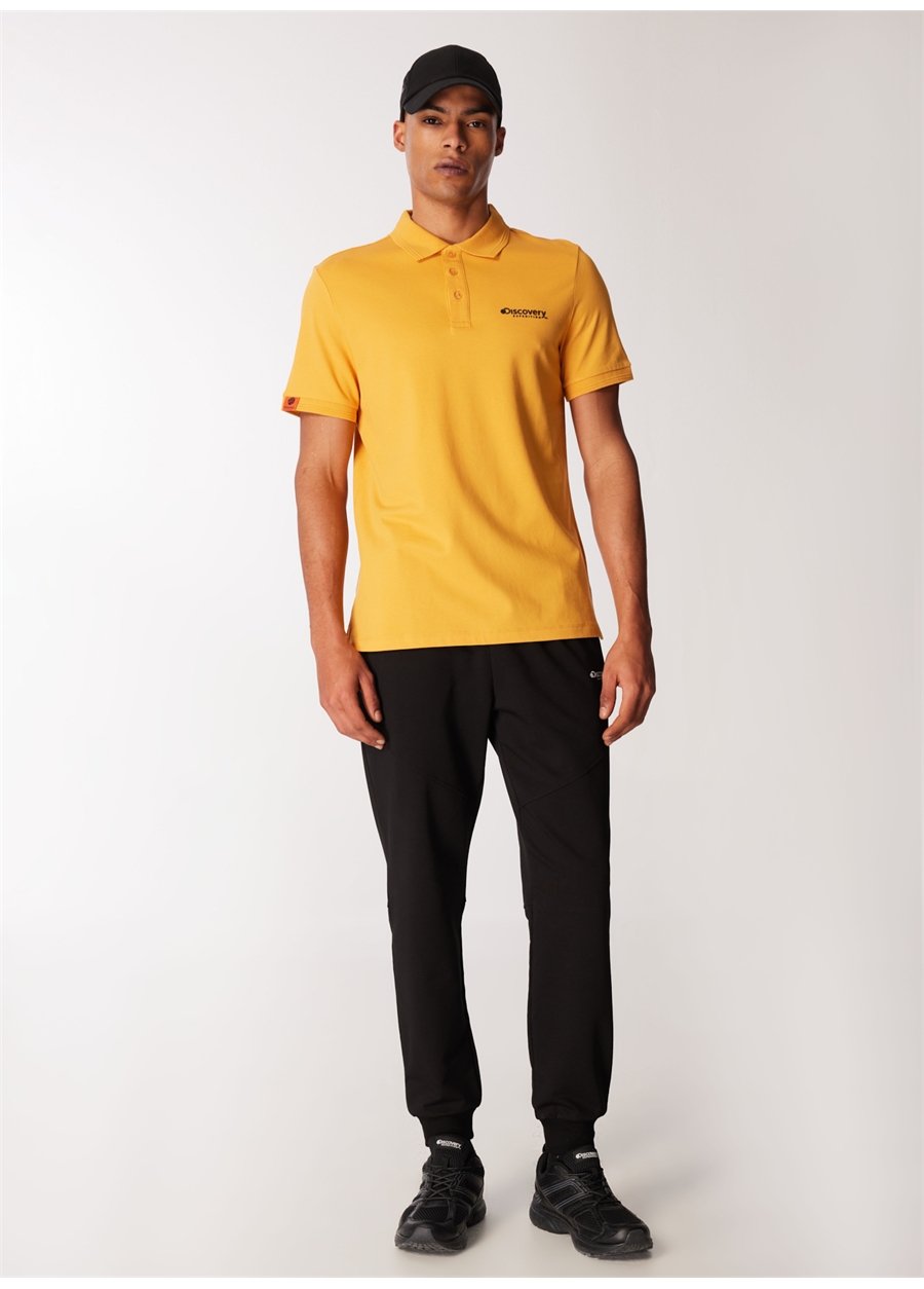 Discovery Expedition Turuncu Erkek Relaxed Fit Polo T-Shirt D4SM-TST3248_1