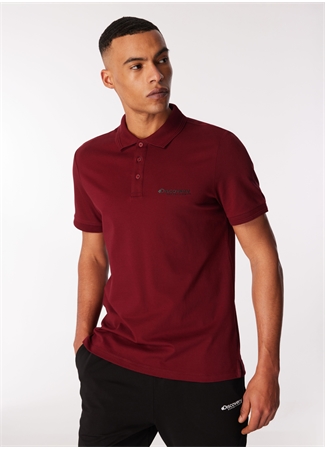 Discovery Expedition Bordo Erkek Relaxed Fit Polo T-Shirt D4SM-TST3248_2