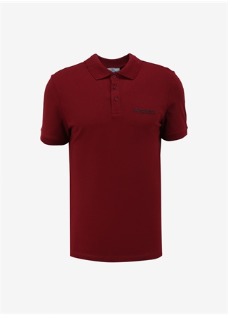 Discovery Expedition Bordo Erkek Relaxed Fit Polo T-Shirt D4SM-TST3248_5