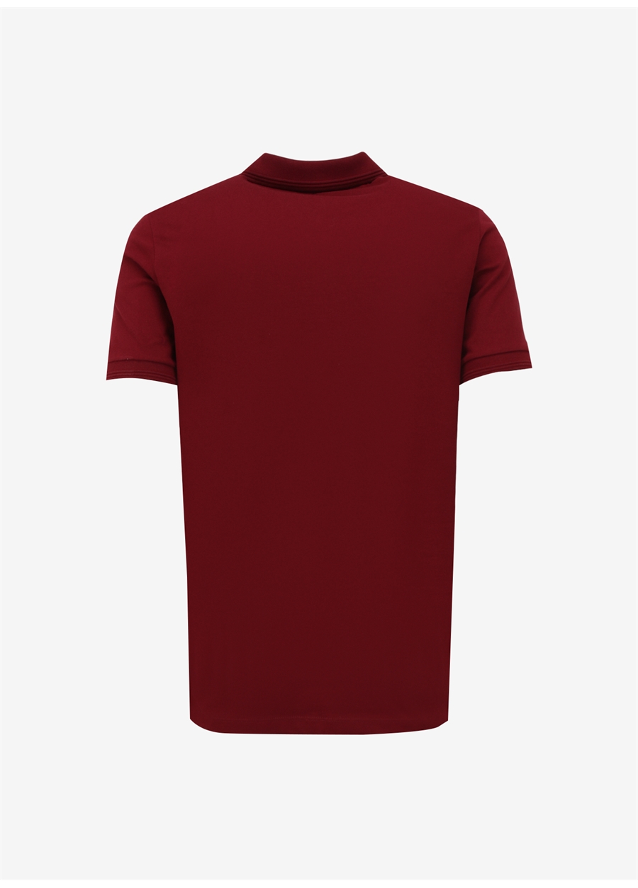 Discovery Expedition Bordo Erkek Relaxed Fit Polo T-Shirt D4SM-TST3248_6