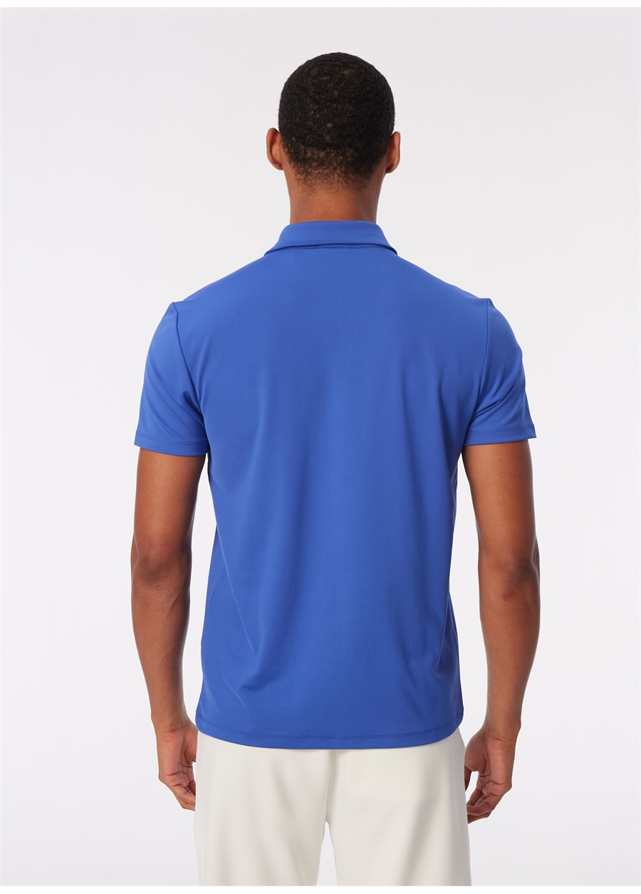 Discovery Expedition İndigo Erkek Polo Yaka Basic Polo T-Shirt D4SM-TST3242_5