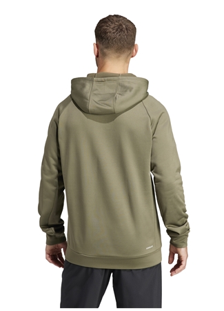 Adidas Yağ Yeşili Erkek Kapüşon Yaka Sweatshirt IM1771-M GG BL NOV HOODY_4