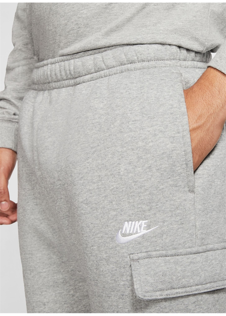 Nike Gri Erkek Uzun Eşofman Altı CD3129-063-M NSW CLUB PANT CARGO BB_1