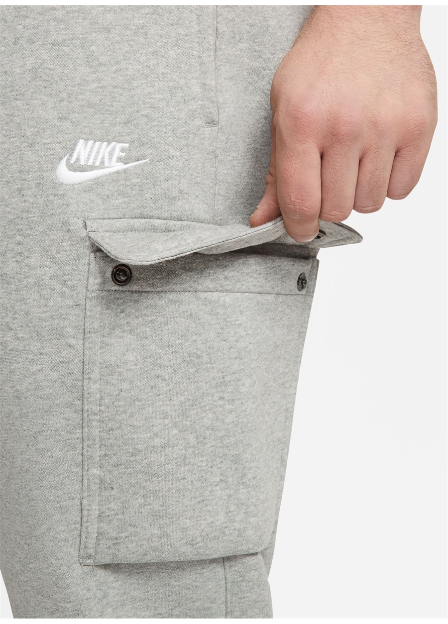 Nike Gri Erkek Uzun Eşofman Altı CD3129-063-M NSW CLUB PANT CARGO BB_4