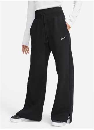 Nike Siyah Kadın Eşofman Altı DQ5615-010-W NSW PHNX FLC HR PANT W_1