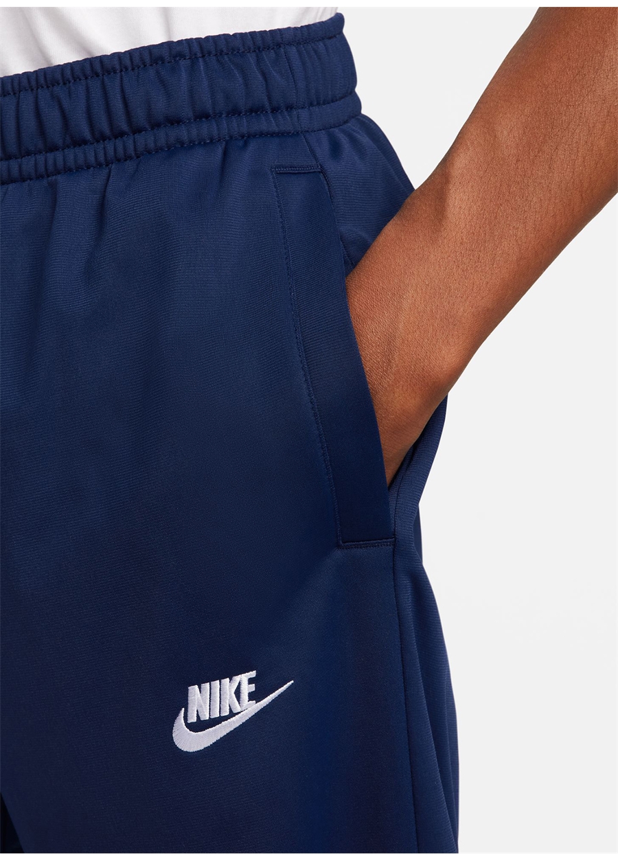 Nike Lacivert Erkek Dik Yaka Eşofman Takımı FB7351-410-M NK CLUB PK TRK SUIT_5