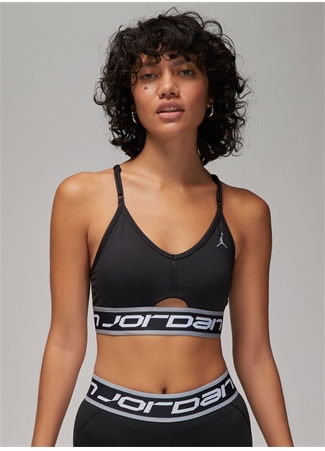 Nike Siyah Kadın Sporcu Sütyeni FB4095-010-W J SPT LOGO BRA_1