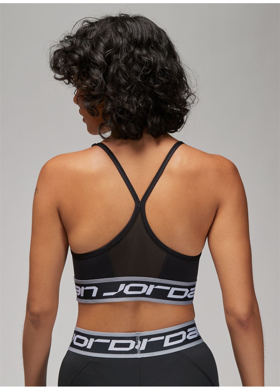 Nike Siyah Kadın Sporcu Sütyeni FB4095-010-W J SPT LOGO BRA_5