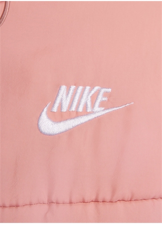 Nike Açık Pembe Kadın Kapüşon Yaka Mont FB7672-618-W NSW ESSTL THRMR CLSC P_6