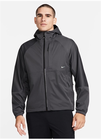 Nike Siyah Erkek Kapüşon Yaka Mont FD0291-060-M NK SFADV AXIS JKT_1