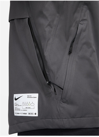 Nike Siyah Erkek Kapüşon Yaka Mont FD0291-060-M NK SFADV AXIS JKT_6