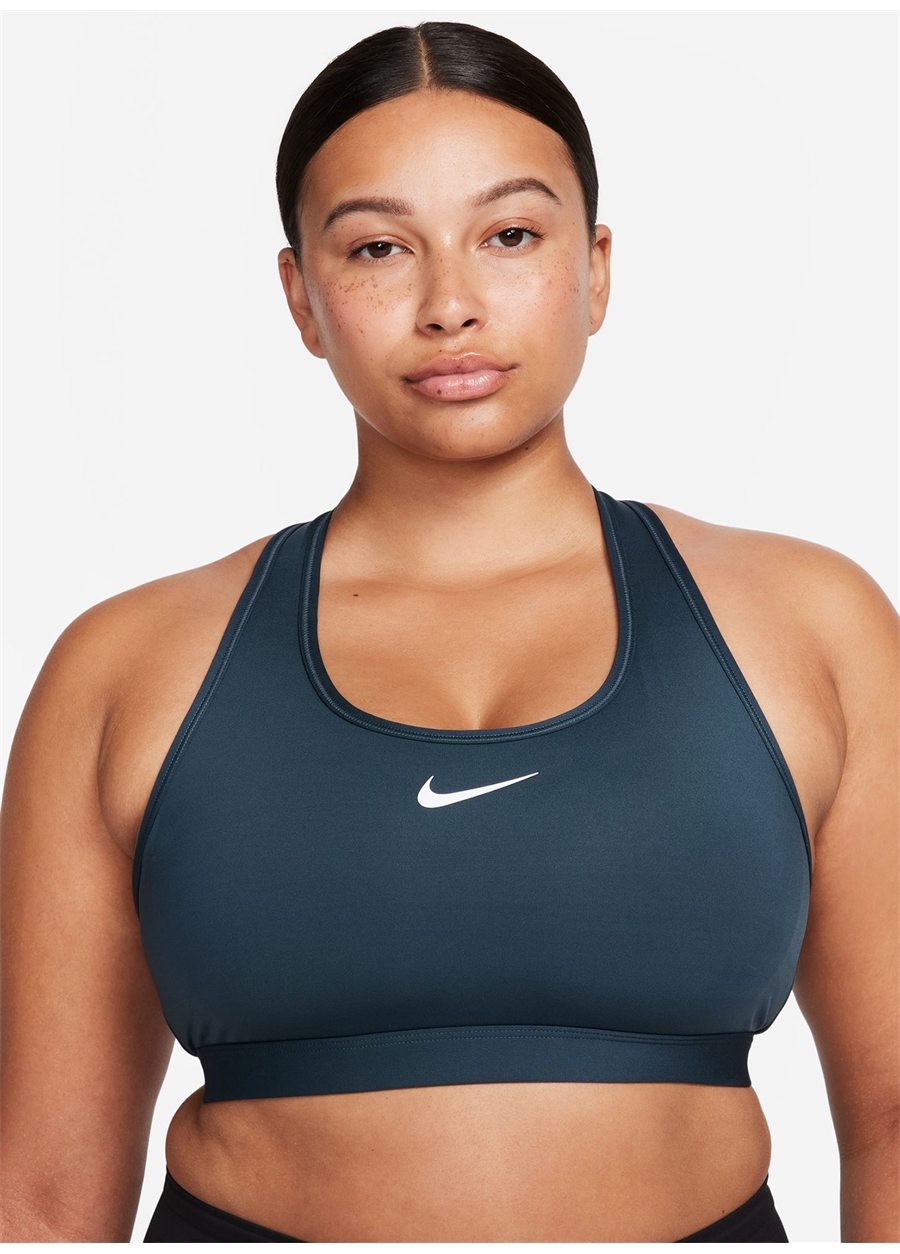 Nike Yeşil Kadın Sporcu Sütyeni DX6821-328-W NK SWSH MED SPT BRA_3