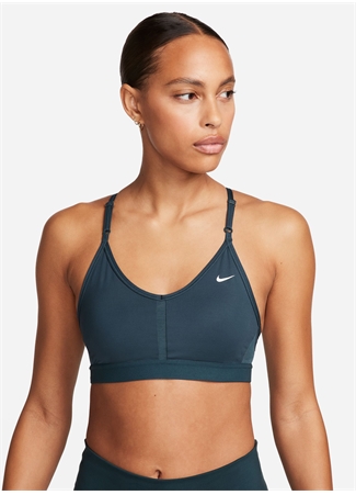 Nike Yeşil Kadın Sporcu Sütyeni CZ4456-328-W NK INDY V-NECK BRA_1