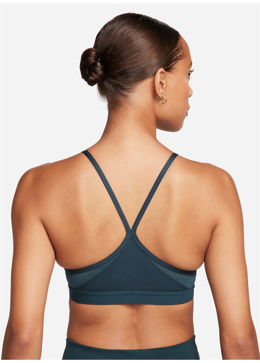 Nike Yeşil Kadın Sporcu Sütyeni CZ4456-328-W NK INDY V-NECK BRA_6