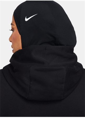 Nike Siyah Kadın Kapüşon Yaka Sweatshirt DQ5860-010-W NSW PHNX FLC OS PO HOO_5