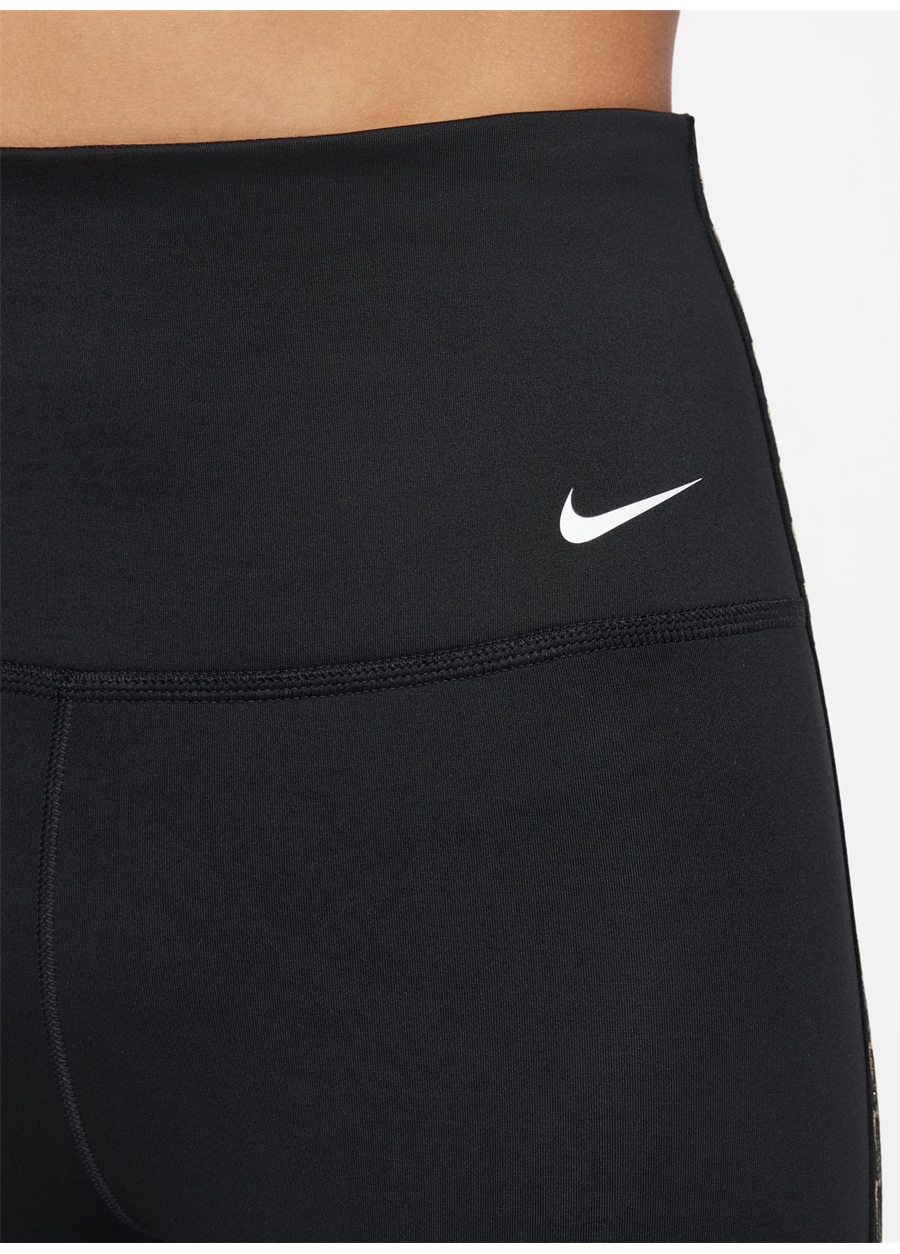 Nike Siyah Kadın Uzun Tayt FB5703-010-W NK ONE TF HR 7/8 TIGHT_2