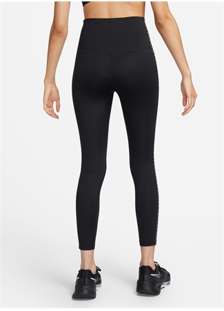 Nike Siyah Kadın Uzun Tayt FB5703-010-W NK ONE TF HR 7/8 TIGHT_5