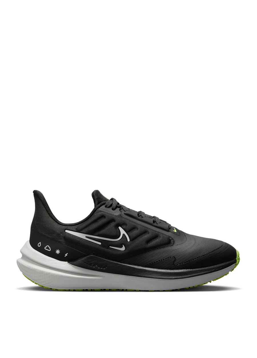 Nike Siyah - Gri - Gümüş Kadın Koşu Ayakkabısı DM1104-001-WMNS AIR WINFLO SHI