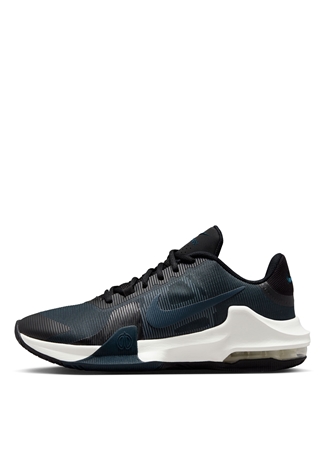 Nike Siyah - Gri - Gümüş Erkek Basketbol Ayakkabısı DM1124-009- AIR MAX IMPACT 4_3