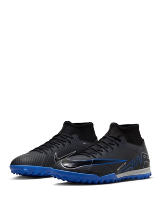 Nike Siyah - Gri - Gümüş Erkek Halı Saha Ayakkabısı DJ5629-040-ZOOM SUPERFLY 9 ACADEMY_2