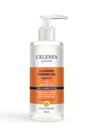 Celenes Sea Buckthorn Yüz Yıkama Jeli Yağlı/Karma Ciltler 250 Ml_0