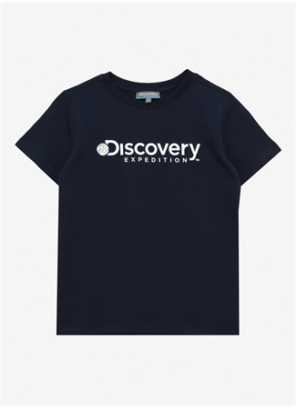 Discovery Expedition Baskılı Lacivert Erkek Çocuk T-Shirt ROGERS BOY_0