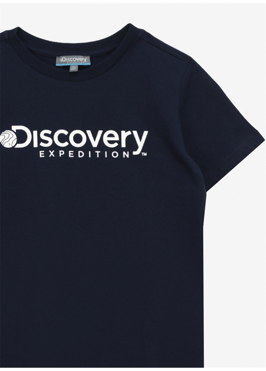 Discovery Expedition Baskılı Lacivert Erkek Çocuk T-Shirt ROGERS BOY_2