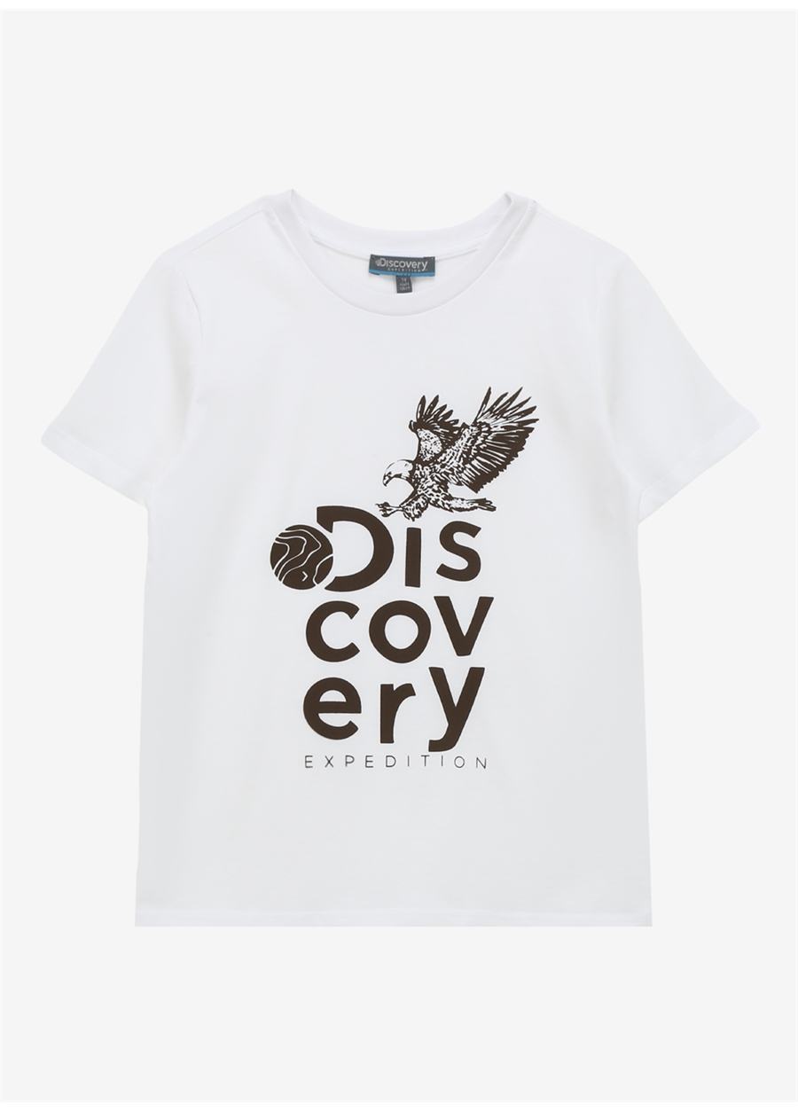 Discovery Expedition Kırık Beyaz Çocuk T-Shirt METRO